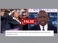 ABC reporter said ‘gunman’ tried to assassinate Trump, not ‘government’