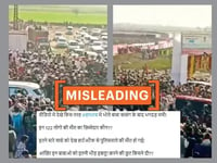 राजस्थान का पुराना वीडियो हाथरस में भगदड़ से पहले का बताकर शेयर किया गया