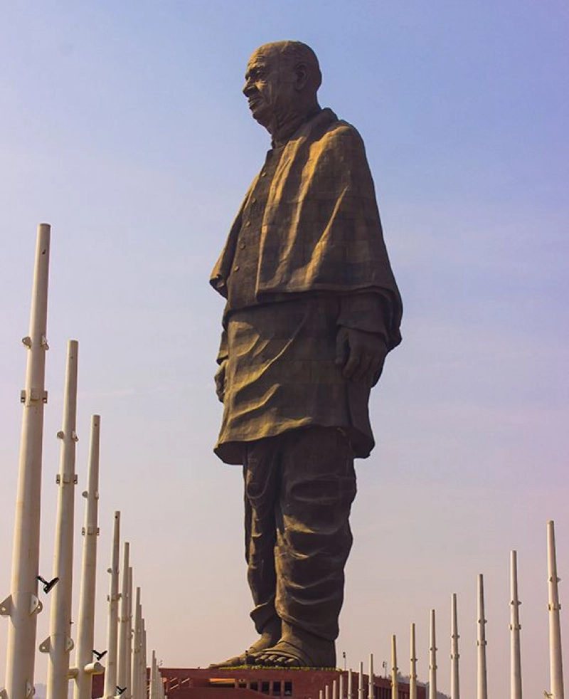 False: Sardar Vallabhbhai Patel's 'Statue of Unity' was made in China.