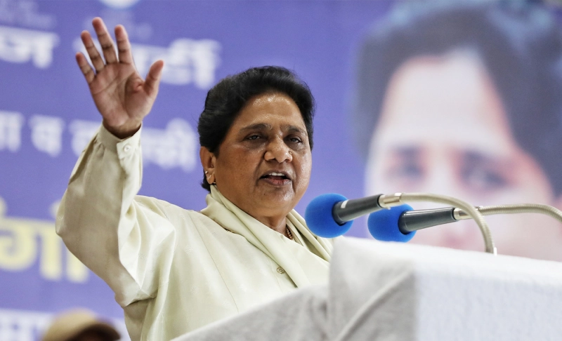 False: BSP leader Mayawati claims that her party would support the BJP in the 2022 Uttar Pradesh assembly elections if necessary.