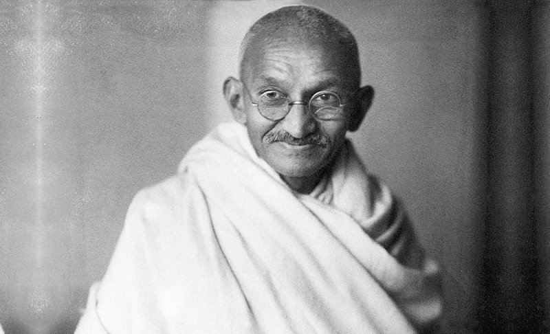 True: Mahatma Gandhi is likely to become the first non-white person to feature on the British currency.