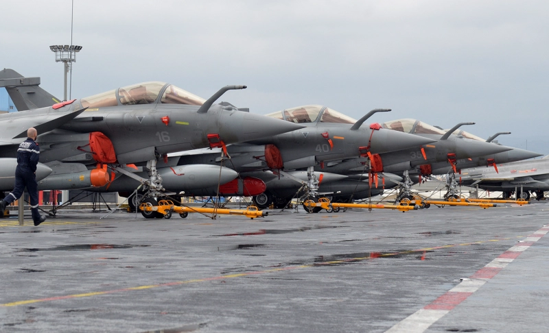 True: The five Rafale fighter jets arrived in India.