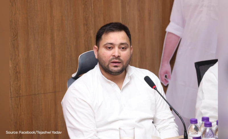 False: Tejashwi Yadav refuses to deliver 10 lakh promised jobs as he is yet to become a Chief Minister.