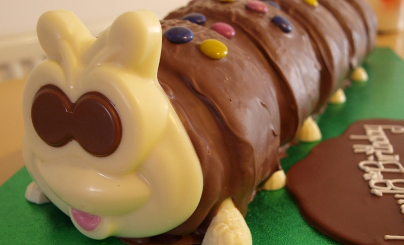 True: Marks and Spencer is taking Aldi to court over its caterpillar-shaped cake.