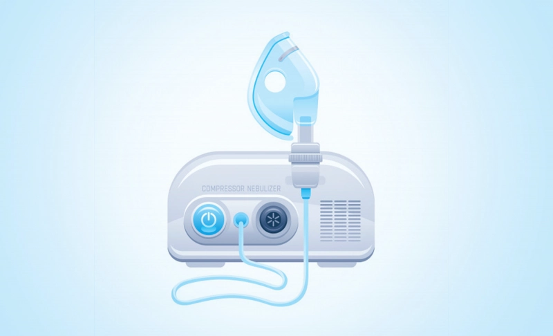False: A nebulizer can be used as a substitute for an oxygen cylinder.