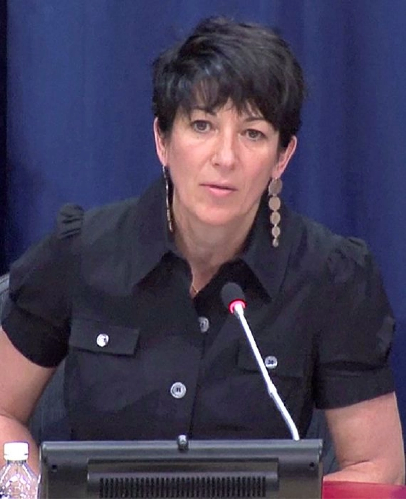 False: Security guards turn off the camera in Ghislaine Maxwell's cell.