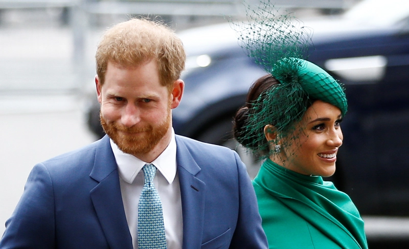 True: A GoFundMe page was launched for Meghan and Harry's mortgage.