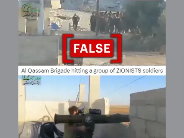 2016 video from Syria shared as 'Al-Qassam group attacking Israel soldiers'