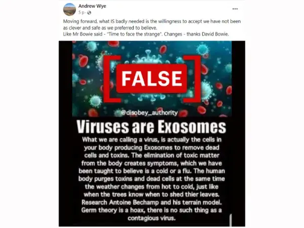 No, viruses are not exosomes