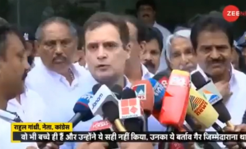 False: Congress MP Rahul Gandhi called Udaipur killers 