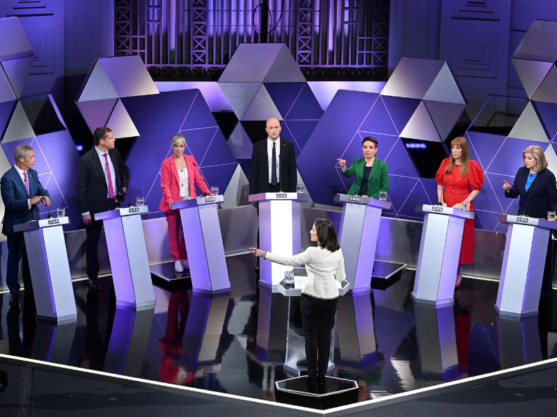 Seven parties and seven questions: Fact-checking the latest U.K. election debate