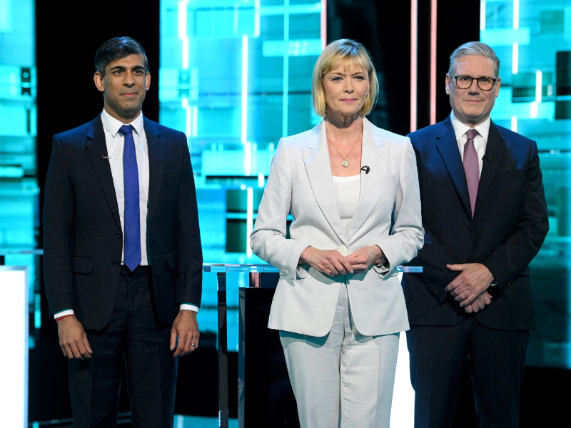 Sunak v Starmer first TV election debate: What are the facts?