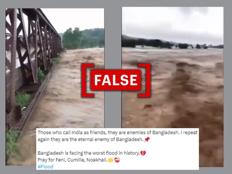 Video from Pakistan falsely shared as floods in Bangladesh