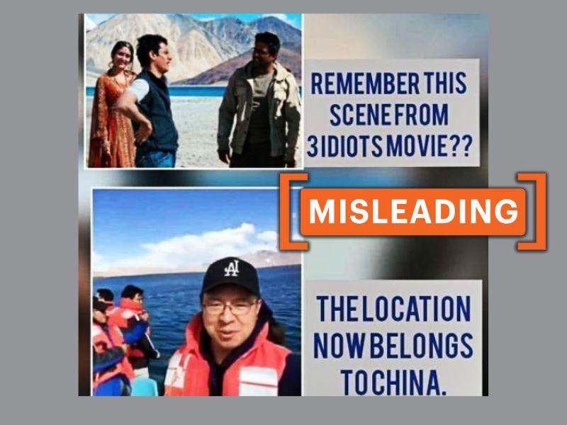 China hasn't captured Pangong Lake site where Indian movie ‘3 Idiots’ was filmed