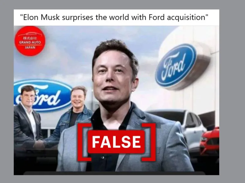 No, Elon Musk has not acquired Ford Motor Company