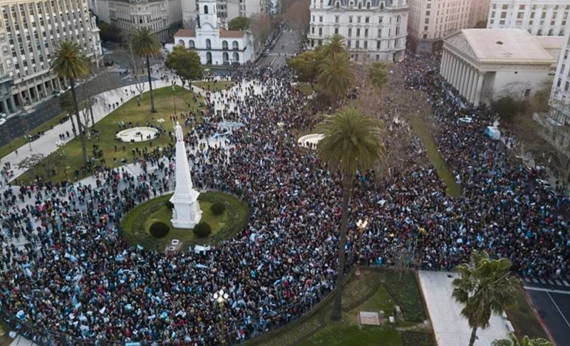 False: The video shows Argentine fans gathered outside Wembley Stadium in London ahead of a match final on June 1, 2022.