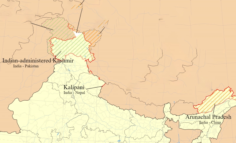 True: Nepal halts the distribution of new textbook with revised maps incorporating Indian areas.