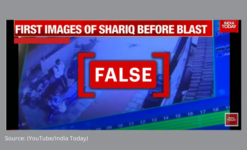 ಮಾಧ್ಯಮಗಳಲ್ಲಿ ಹಂಚಿಕೊಂಡಿರುವ ಸಿಸಿಟಿವ್ ವೀಡಿಯೋ ಮಂಗಳೂರು ಸ್ಫೋಟಕೆ ಸಂಬಂಧಿಸಿದ್ದಲ್ಲ