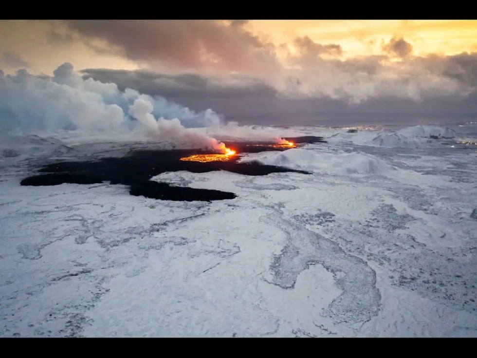 Iceland’s volcanic eruption fuels emissions misinformation