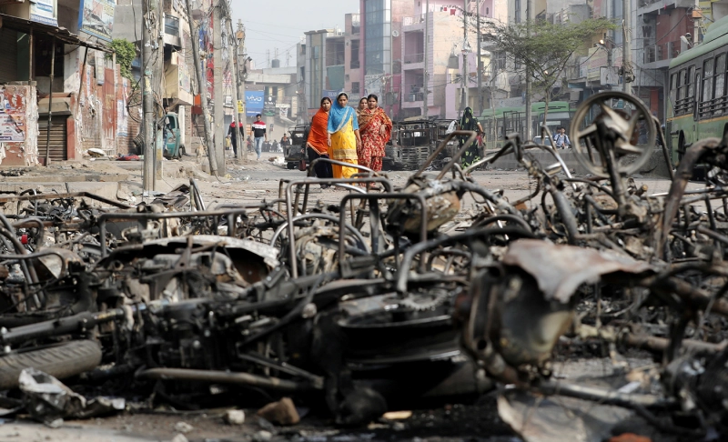 Misleading: No increasing trend was observed in communal riots in India between 2018 and 2020.