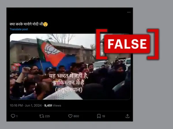 2019 video from J&K shared as celebrations in Pakistan over Modi's Lok Sabha poll win