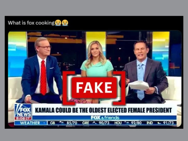 Fox News didn’t report Kamala Harris could be 'oldest elected female president'