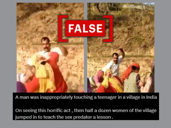 Old video of dispute over road widening in Himachal falsely linked to sexual assault