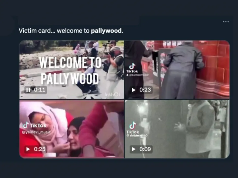 “Pallywood:” How denial of civilian harm in Gaza has proliferated 