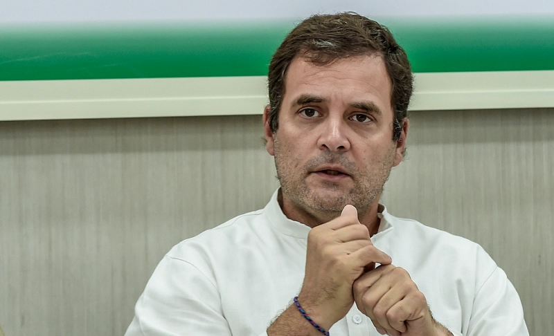 False: Rahul Gandhi threatened to kick Hindus out of India