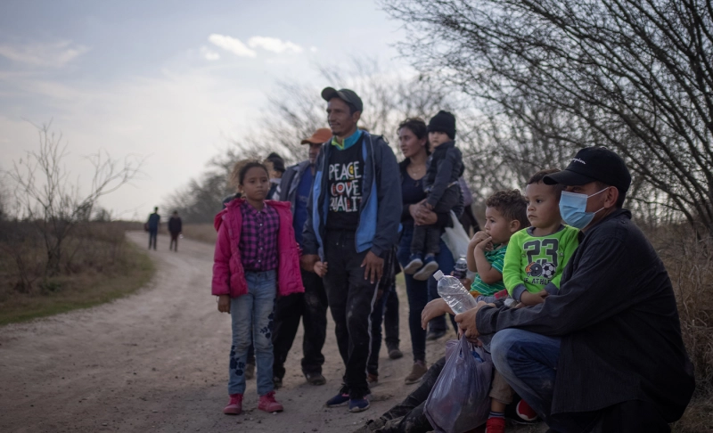 False: Migrants at the Mexico border are responsible for the spread of COVID-19 variants in the U.S.