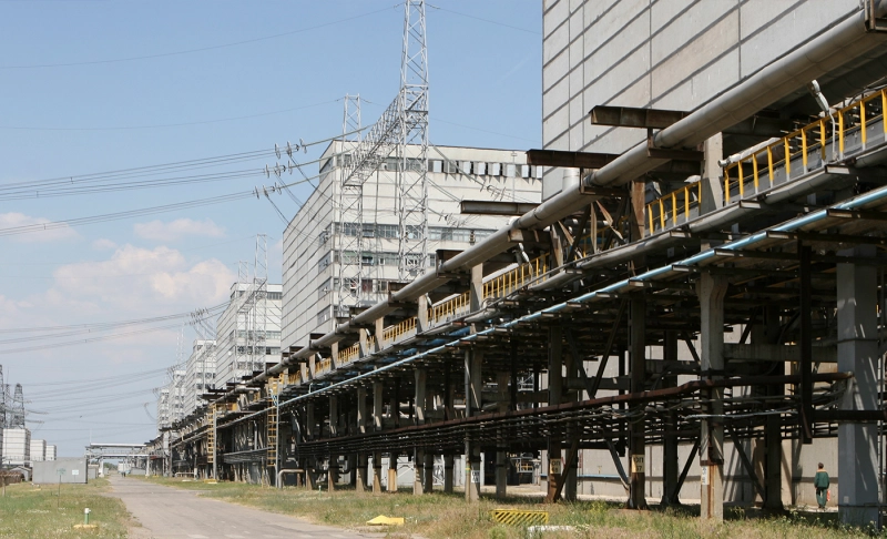 True: A fire broke out at the Zaporizhzhia Nuclear Power Station in Ukraine.