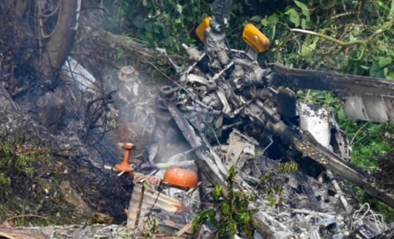 False: This image shows the 2022 plane crash in Nepal.