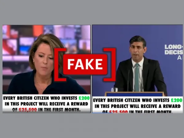 Rishi Sunak’s video endorsing Elon Musk’s investment project is a deepfake