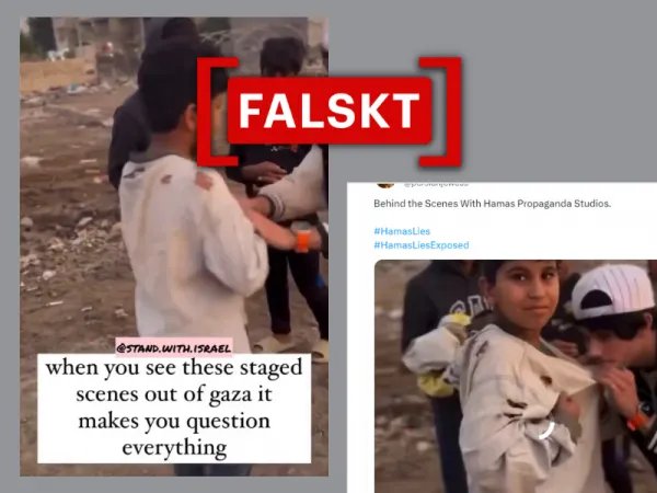 Irakisk fotosession felanvänd som Pallywood-video med "krisskådespelare”