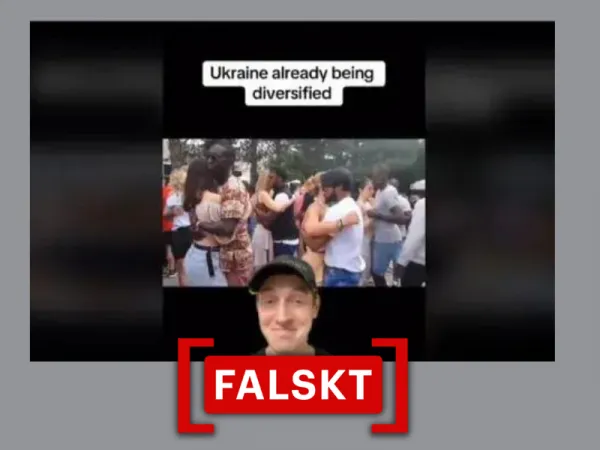 Video från dansfestival i Polen delas felaktigt som att Ukraina "diversifieras" under kriget